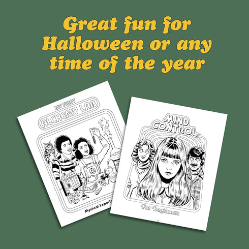 LET'S SUMMON DEMONS: A CREEPY COLORING & ACTIVITY BOOK - RHODES. STEVEN
